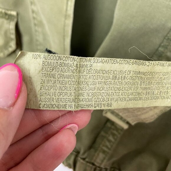 Embroidered Boho Military Inspo Jacket Large - Picture 7 of 8